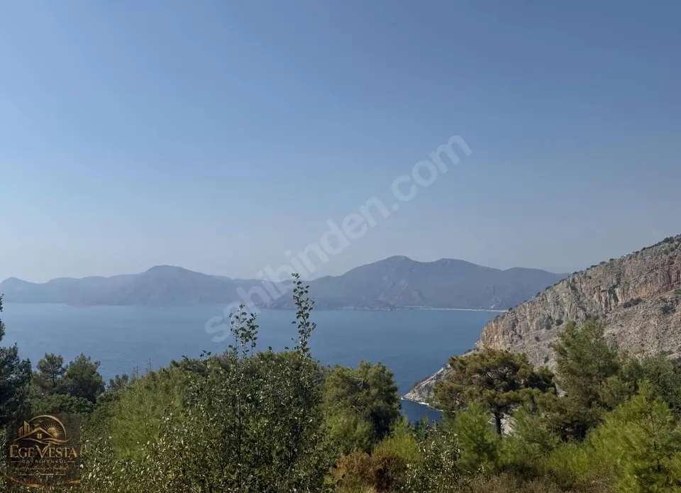 Faralya'dan Ölüdeniz manzarası